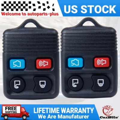 2 автомобильных брелока дистанционного управления для Ford Explorer Expedition Mustang 1999-2015 годов выпуска - Изображение 1 из 4