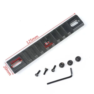 9 Slots Round Bottom w/20mm Picatinny Rail Mount Scope Base for Pistol Rifle - Picture 1 of 5