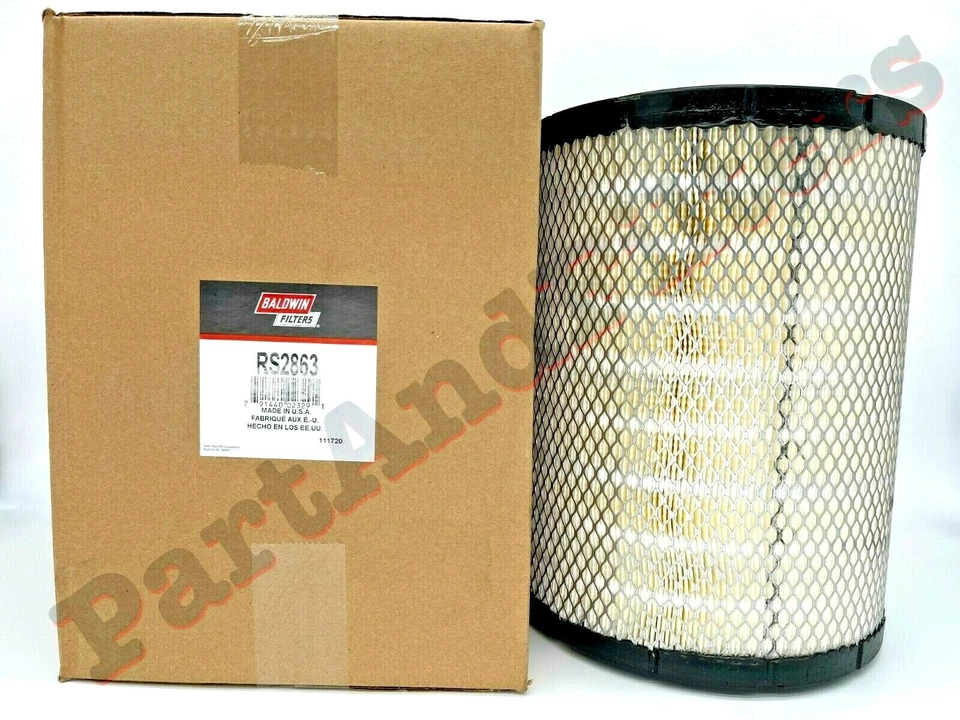 RS2863 Baldwin Air Filter  Replaces Ford F3HZ-9601-A, GMC 15619013, RE34962 - Image 1 of 2