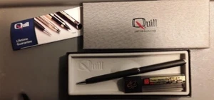 Vintage Quill mechanical pencil HB Logo w/ case & refills unused - Picture 1 of 3