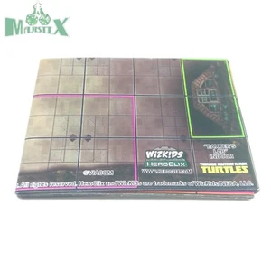 Heroclix Teenage Mutant Ninja Turtles Series 1 set 2-Sided Map! Baxter's Lab - Picture 1 of 1