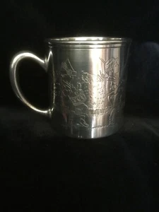Child’s Pewter Cup w/ Etched Design - Metropolitan Museum of Art - NIB - Picture 1 of 6