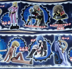 Bandai Space Pirate Captain Herlock HG Gashapon Juego completo de 6 piezas 2004 último - Imagen 1 de 5