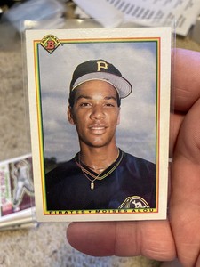 1990 Bowman #178 Moises Alou Rookie Pittsburgh Pirates