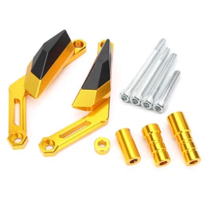 Motorrad Gold Rennen Rahmen Slider Pad Schutz für YAMAHA MT-09/FZ-09 2013-2018 - Bild 1 von 8