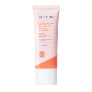 AESTURA Derma UV365 Red Calming Tone-Up Sunscreen 40ml SPF50+ PA++++ - Picture 1 of 3