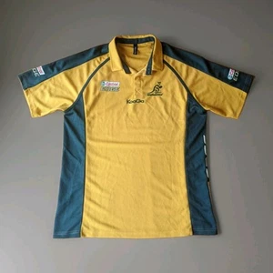 Australian Wallabies Rugby Union Polo Shirt Castrol Edge 2XL - Picture 1 of 20