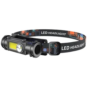 Lámpara de Cabeza LED Linterna Exterior Faros con Diadema Ajustable Lejos - Imagen 1 de 16
