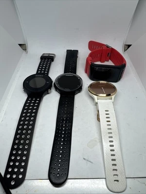 Mixed Lot Garmin Forerunner Watches S6 Vivom Move He No Charger READ NOT WORKING - Image 1 of 4