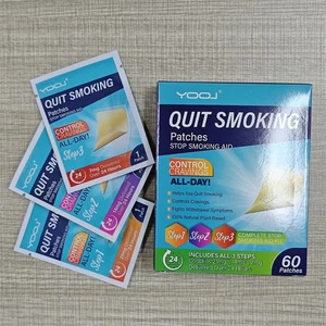 Stop Smoking Aid 3 Stages Nicotine Transdermal Patches To Help Quit Smoking - Picture 1 of 13