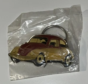 Vintage 90s 00s Volksbits VW Volkswagen Beetle Bug Keyring Limited Edition Rare - Picture 1 of 13