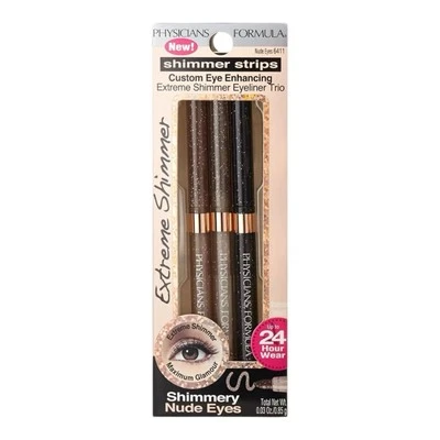 Physicians Formula Shimmer Strips Custom Eye Enhancing Trio - 6411 Nude Eyes - Image 1 of 4