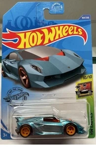 2020 SUPER TREASURE HUNT Hot Wheels Lamborghini Sesto Elemento In A Protector - Picture 1 of 2