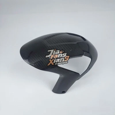 Guardabarros delantero 100 % fibra de carbono real para Aprilia RSV4 Tuono V4 2021-2025 Foto 1 de 4