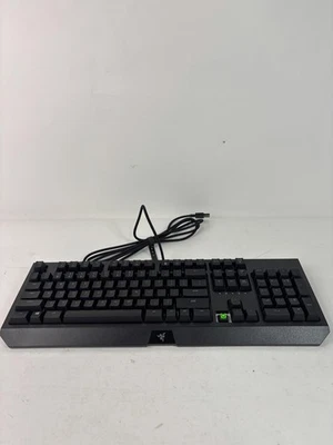 Razer BlackWidow Mechanical Gaming Keyboard: Green Mechanical Switches (Read) - Image 1 of 4