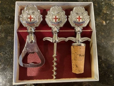 Sacacorchos abrebotellas vintage coleccionable escudero recuerdo Londres Inglaterra Foto 1 de 3
