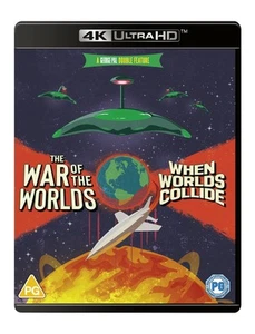 The War of the Worlds (1953) 4K UHD + When Worlds Collide BD (4K UHD Blu-ray) - Picture 1 of 3