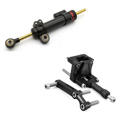 Estabilizadores de dirección amortiguador y soporte montaje para Kawasaki Ninja 300 2013-2016 Foto 1 de 4