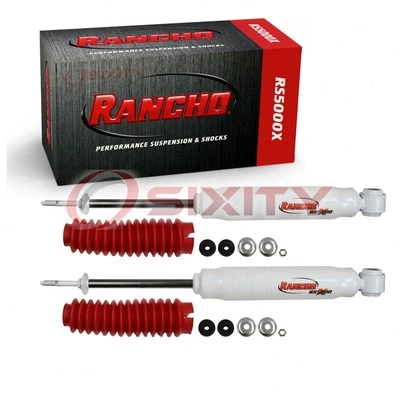 Amortiguadores traseros Rancho RS5000X de 2 piezas para Toyota 4Runner Spring 1990-2002 dp Foto 1 de 4