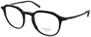 OGA MOREL 10153O NG10 50 Eyeglasses BLACK Frame 50 mm - Imagen 1 de 4