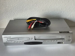 Emerson EWD2203 4-Head DVD VHS VCR Combo Player With AV Cables - Picture 1 of 8