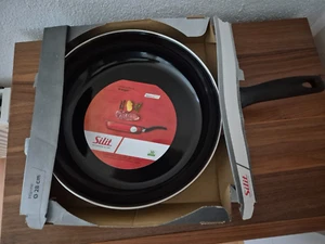 Silit Professional Pfanne Bratpfanne Stielpfanne Silargan schwarz Ø 28cm - Bild 1 von 2