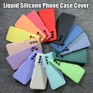 For OPPO A74 5G A54 5G Find X3 Pro Neo Lite Liquid Silicone Gel Phone Case Cover - Picture 1 of 14