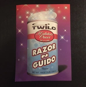 Rare Vintage 1998 NYC Club Flyer: RAZOR & GUIDO @ TWILO NYC - Bild 1 von 2