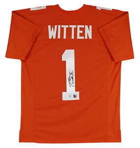Tennessee Jason Witten Authentic Signed Orange Pro Style Jersey BAS Witnessed
