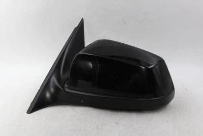 Left Driver Side Black Door Mirror Power Fits 2010-2013 BMW 535i GT OEM #28511 - Image 1 of 4