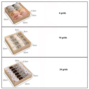 Cabinet Underwear Organizer Drawer Clothes Organizer Boxes Closet Organizer for - Picture 1 of 6