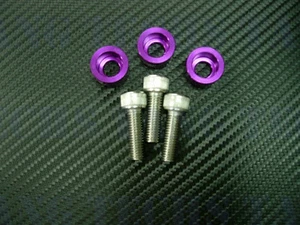 Werkz Purple 8mm Cup Washers kit (Distributor) Honda Acura B D H Series - Imagen 1 de 1
