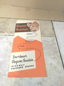 BROCHURE WILL ROGERS SHRINE OF THE SUN ON CHEYENNE MOUNTAIN COLORADO - Picture 1 of 3