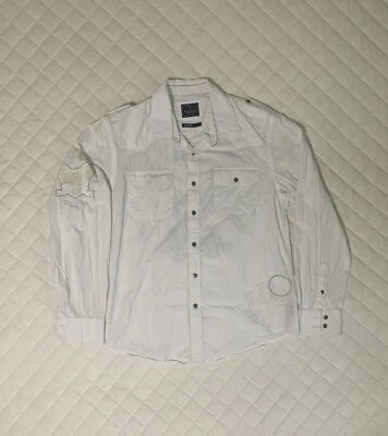 VTG Y2K Mark ecko cut & sew phoenix button up Size L streetwear grunge classic - Image 1 of 4