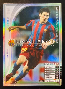 2005-06 Panini WCCF European Clubs Young Star YGS Lionel Messi refractor card - Picture 1 of 2