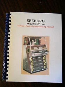 Seeburg V/ VL 200Jukebox Manual - Picture 1 of 7
