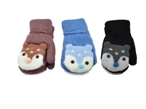 Wear Sierra Mittens for Baby and Toddler-Colorful Mouse Design, Great Gift Idea - Picture 1 of 20
