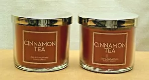Bath & Body Works Cinnamon Tea Candles x 2 - 4 oz Each - Picture 1 of 1