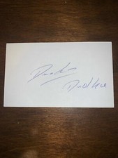 DARIUSZ DUDKA - SOCCER - AUTOGRAPH SIGNED - INDEX CARD -AUTHENTIC -C1276