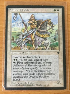 MTG 1 x Order of Leitbur Fallen Empires Magic the Gathering Karte - Bild 1 von 2