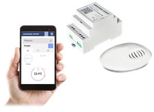 Computherm B300RF Smartphone controlled Room Thermostat via Internet stat 