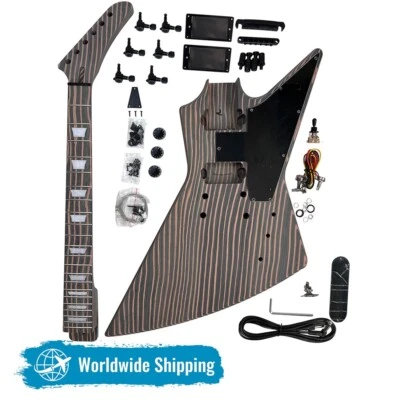 Kits de guitarra eléctrica hágalo usted mismo sin terminar 1V2T3W Tune-o-Matic ABR-1 ENVÍO GRATUITO🚗✈ Foto 1 de 4