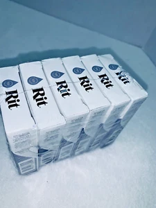 6 Pack Rit All-Purpose Powder Dye Pearl Grey 1 1/8 oz New Sealed - Picture 1 of 7