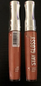 2 Rimmel London Stay Glossy Lip Gloss 125 Down To Gloss New - Picture 1 of 1