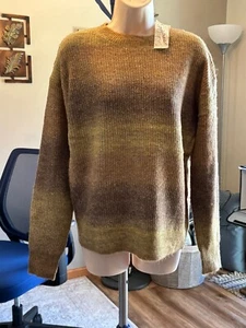 MYSTEREE Women's Colorblock Stripes pullover sweater choose size - Picture 1 of 5