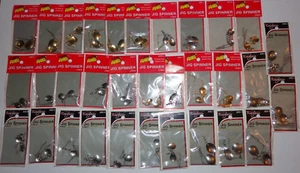 Lot of 32 New Packs of Assorted Arkie & Renegade Jig Spinner Fishing Lures - Picture 1 of 1