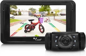 Yada BT54998F-50 RV/Car Wireless Backup Camera System + 5" LCD Rear View Monitor - Picture 1 of 10