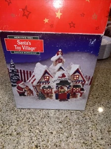 Mervyns Vintage Weihnachtsdorf Santa’s Workshop - Bild 1 von 3