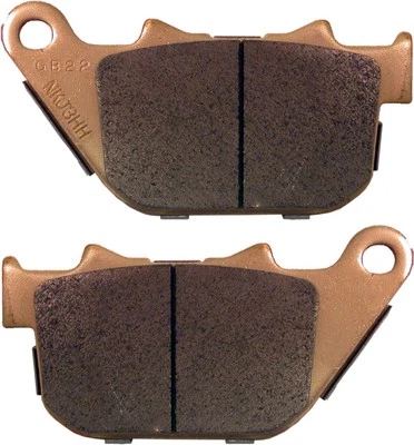 Pastillas de disco de freno traseras para Harley Davidson XL 883 R Sportster 2004 Foto 1 de 2