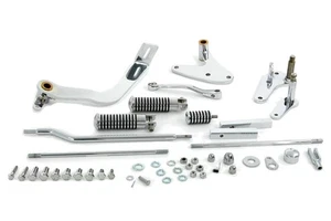 Chrome Forward Control Set fits Harley Davidson - Picture 1 of 1